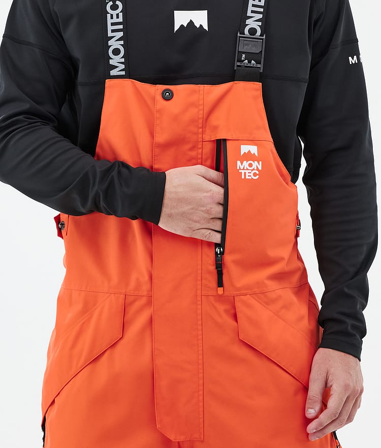 Montec Fawk Pantaloni Sci Uomo Orange/Black, Image 6 of 7