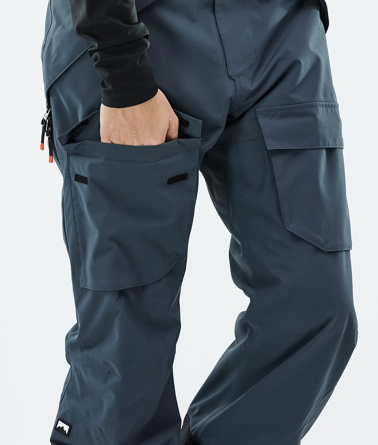 Montec Kirin Snowboard Pants Men Metal Blue Renewed, Image 5 of 5