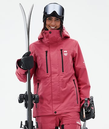 Montec Fawk W Ski Jacket Light Red