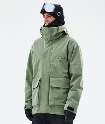 Dope Acme Ski Jacket Moss Green