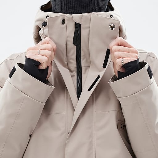 Front Zipper with Double Plackets
