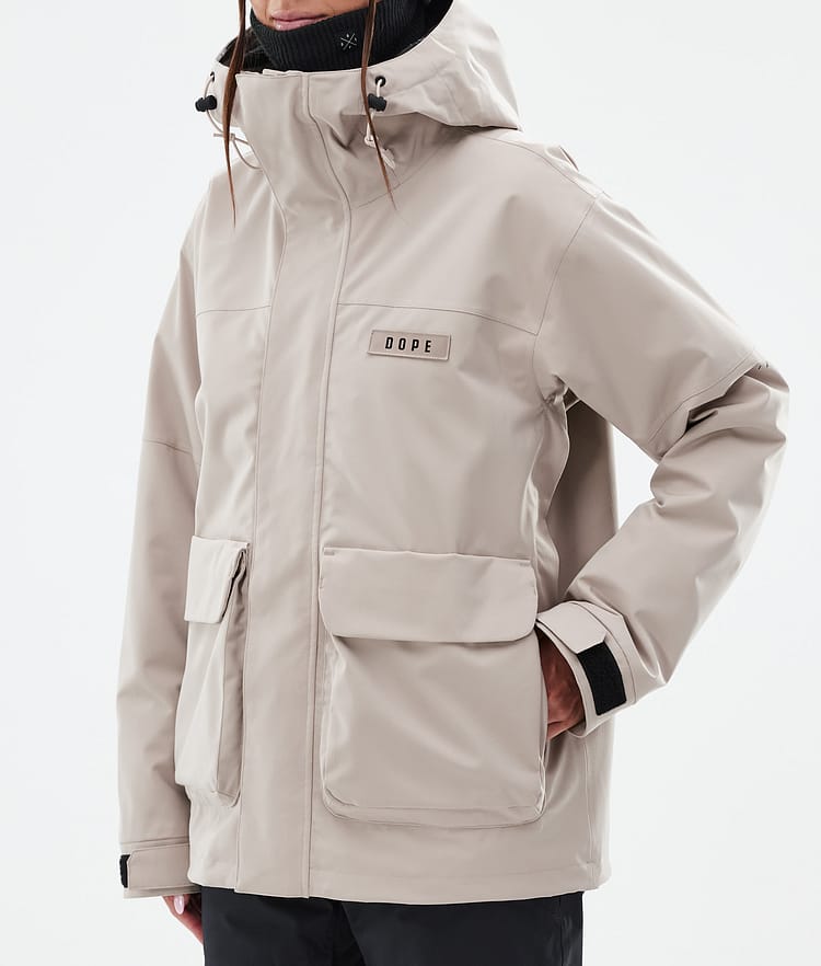 Dope Acme W Snowboard Jacket Women Sand, Image 7 of 9