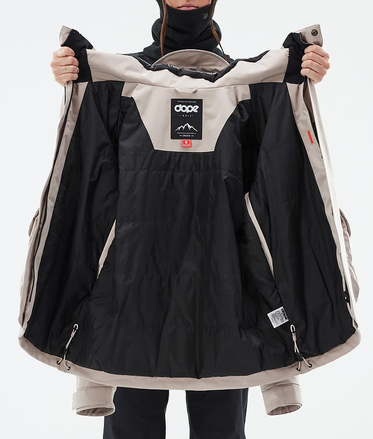 Dope Acme W Snowboard Jacket Women Sand, Image 9 of 9