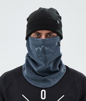 Dope Cozy Tube Facemask Metal Blue