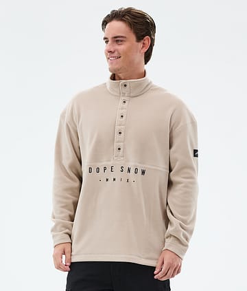 Dope Comfy Fleece Sweater Sand