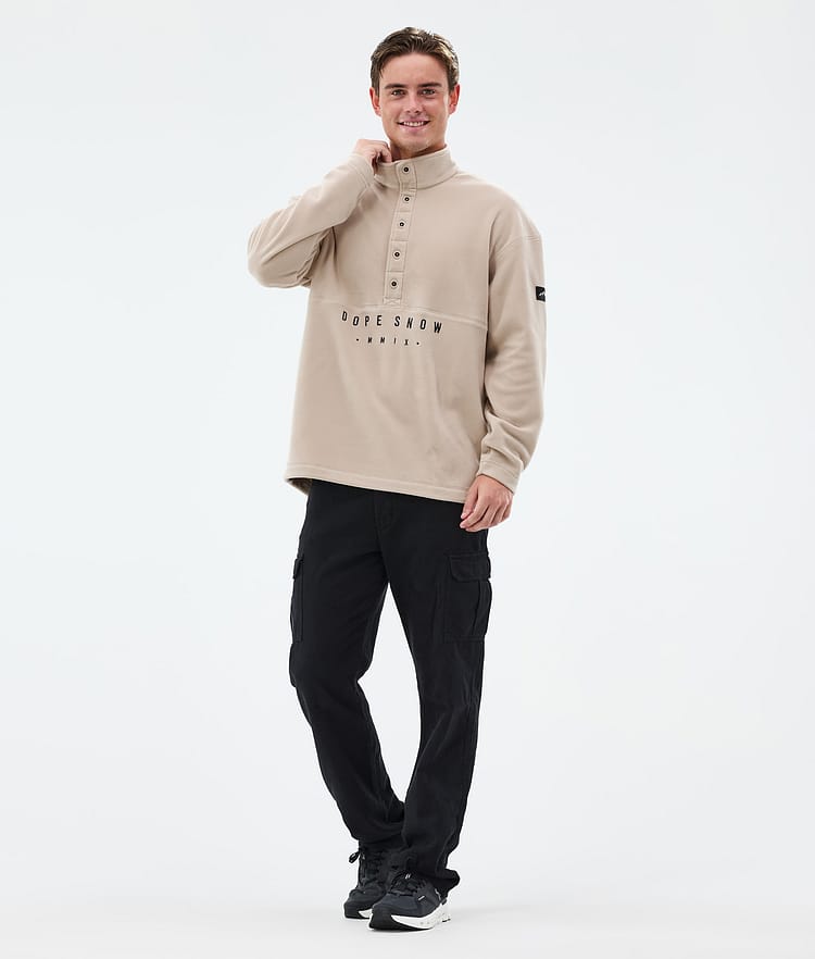 Dope Comfy Fleece Sweater Men Sand, Image 3 of 6