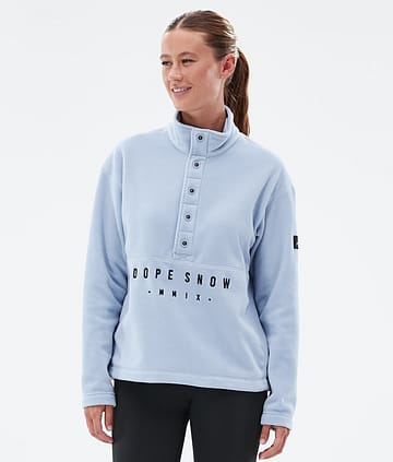 Dope Comfy W Fleece Sweater Light Blue Renewed