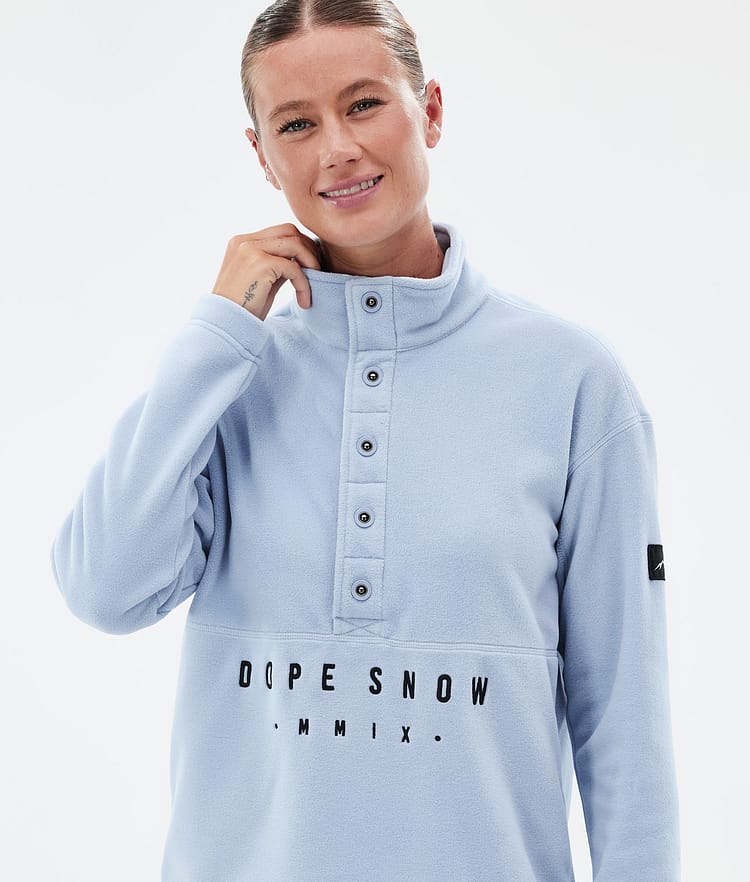 Dope Comfy W Fleece Sweater Women Light Blue Renewed, Image 2 of 6