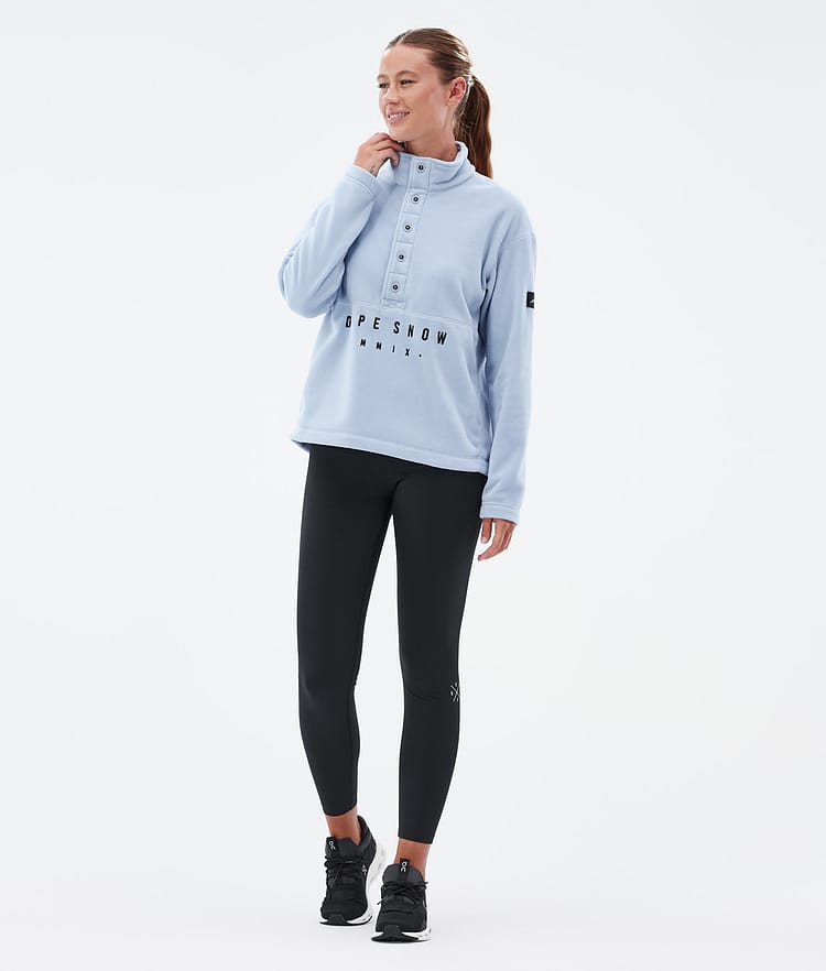 Dope Comfy W Fleece Sweater Women Light Blue Renewed, Image 3 of 6