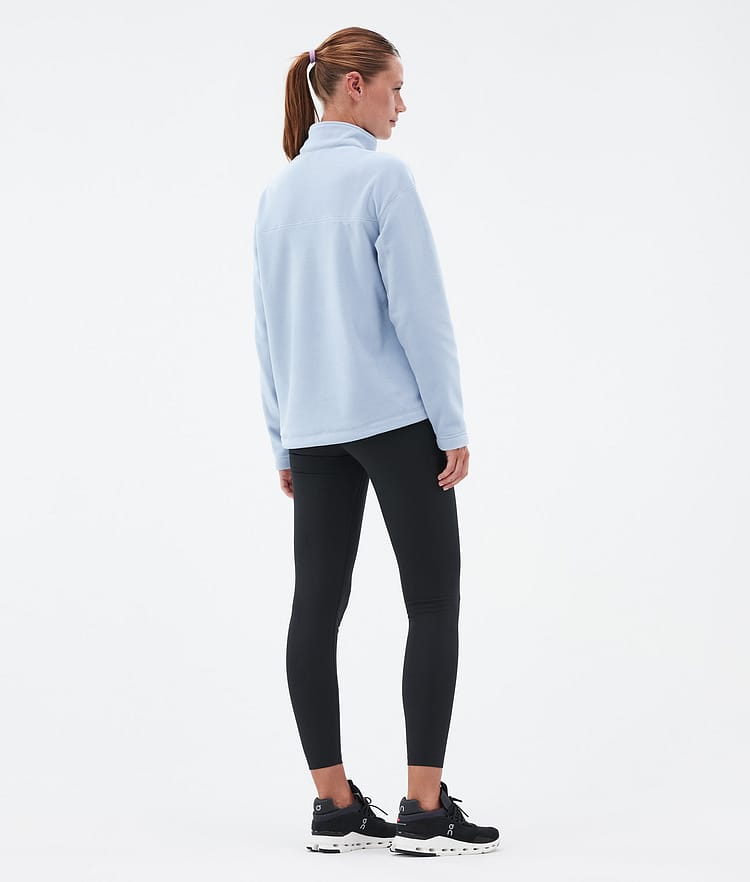 Dope Comfy W Fleece Sweater Women Light Blue Renewed, Image 4 of 6