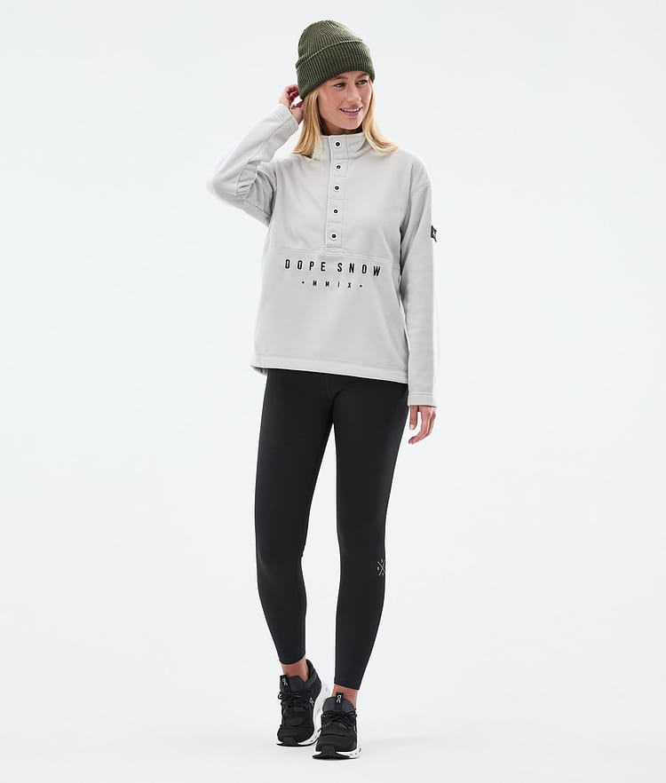 Dope Comfy W Fleece Sweater Women Light Grey, Image 3 of 6