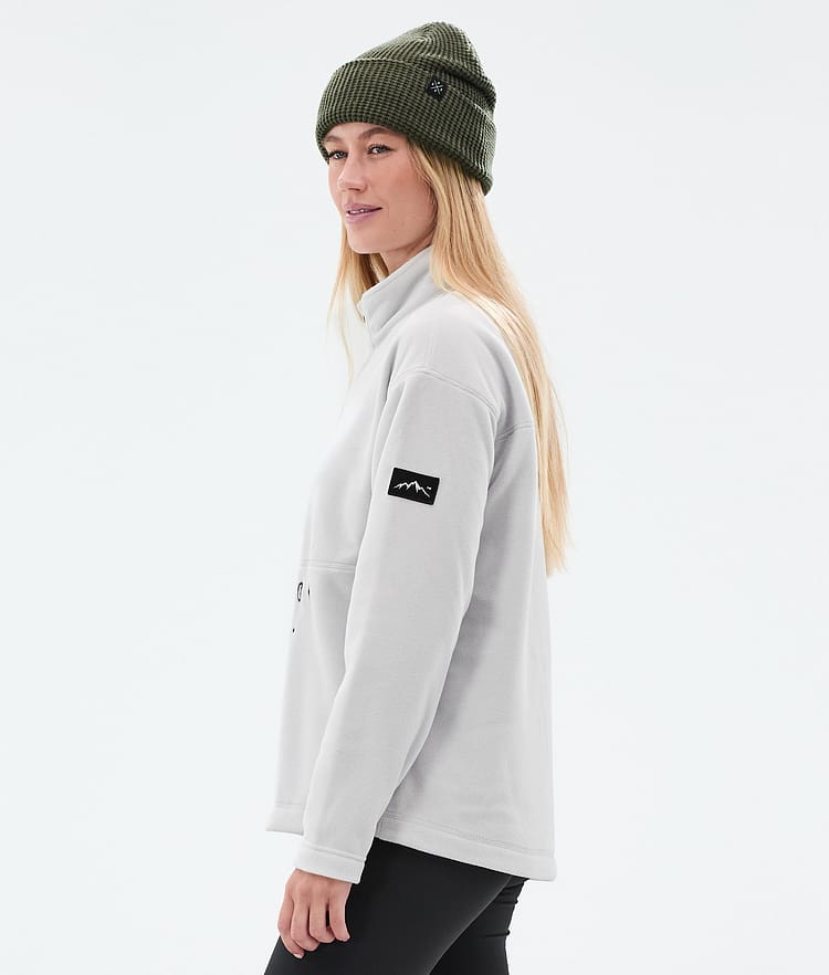 Dope Comfy W Fleece Sweater Women Light Grey, Image 5 of 6