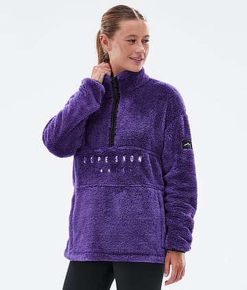 Dope Pile W Fleece Sweater Vivid Purple Renewed