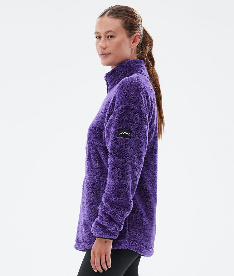Dope Pile W Fleece Sweater Women Vivid Purple Renewed, Image 5 of 7
