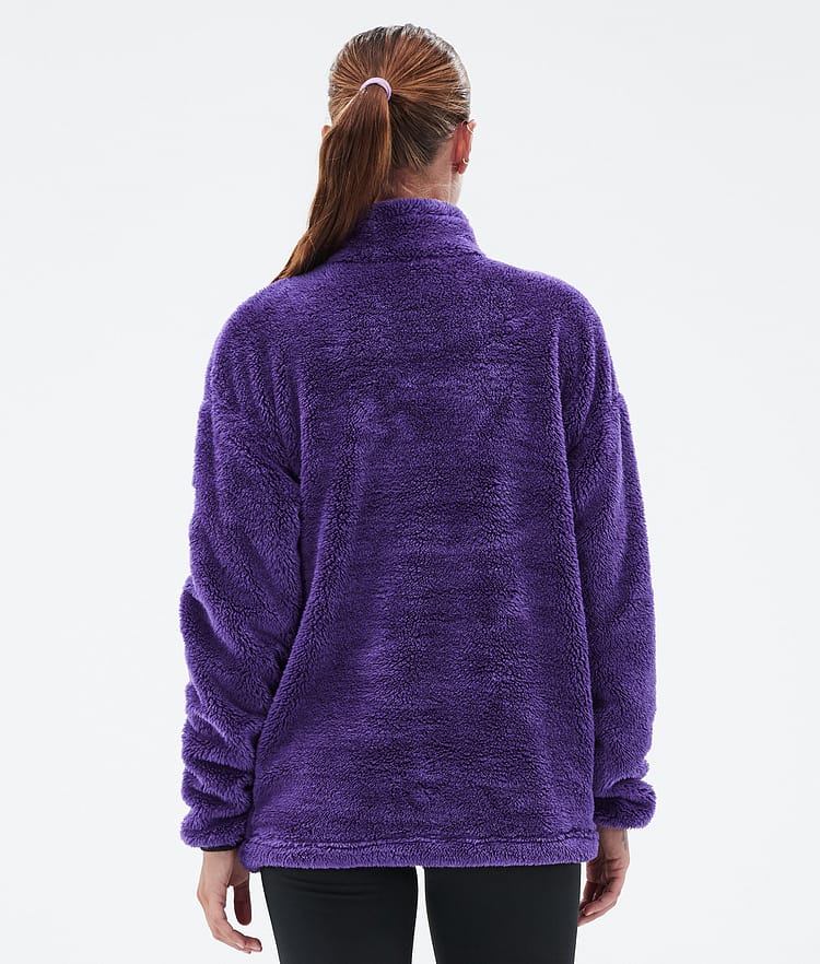 Dope Pile W Fleece Sweater Women Vivid Purple Renewed, Image 6 of 7