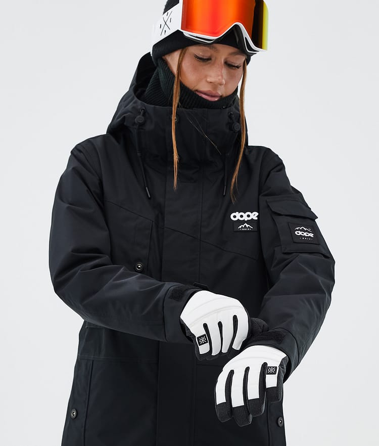 Dope Ace 24 Ski Gloves Whitish, Image 3 of 5