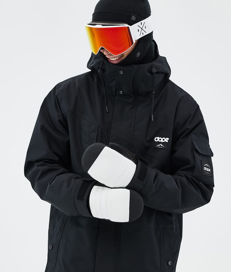 Dope Ace 24 Snow Mittens Whitish, Image 4 of 5