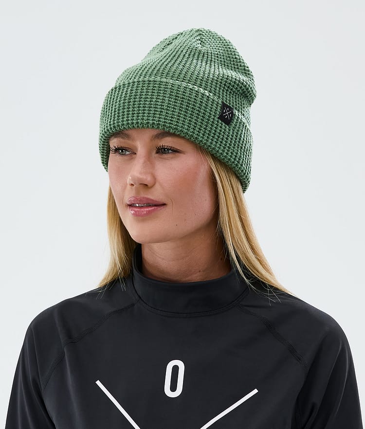 Dope Fisherman Beanie Moss Green, Image 3 of 3