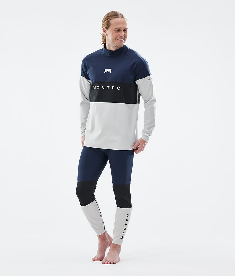 Montec Alpha Base Layer Pant Men Dark Blue/Black/Light Grey, Image 3 of 7