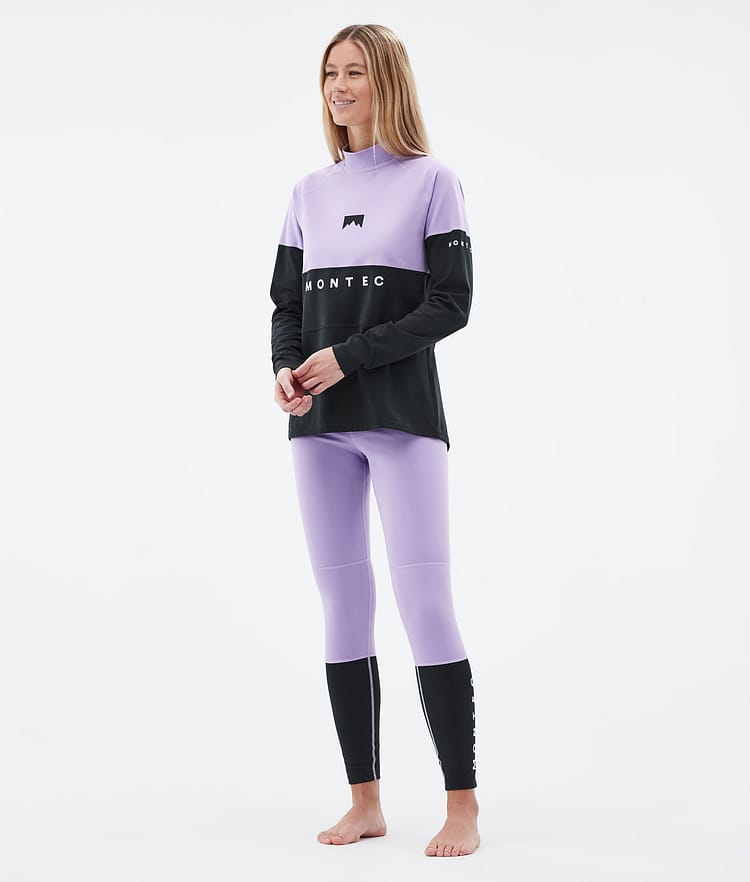 Montec Alpha W Base Layer Pant Women Faded Violet/Black, Image 3 of 7