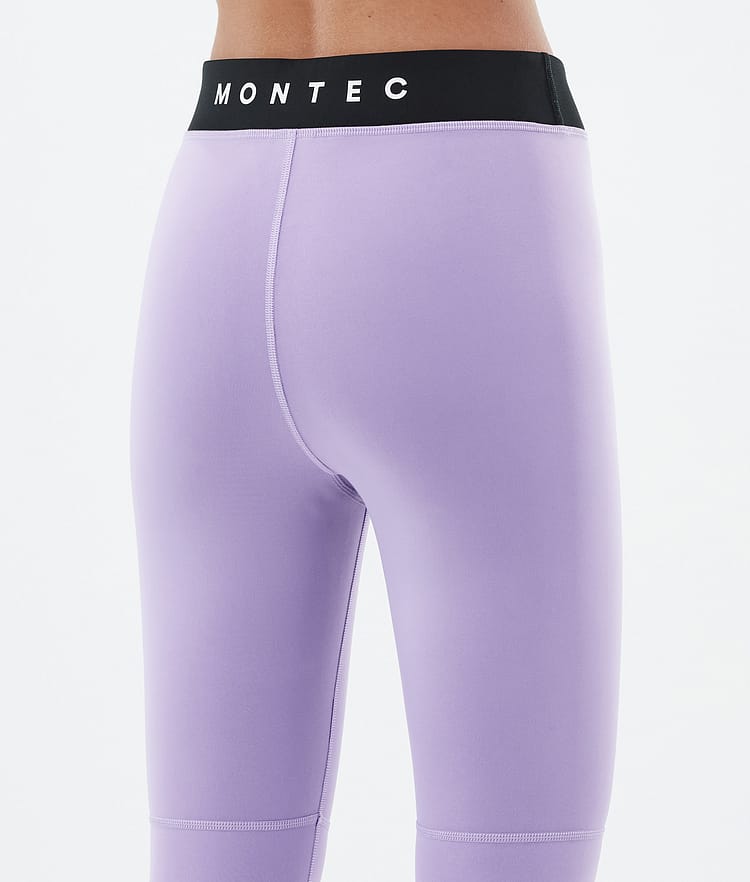 Montec Alpha W Base Layer Pant Women Faded Violet/Black, Image 6 of 7