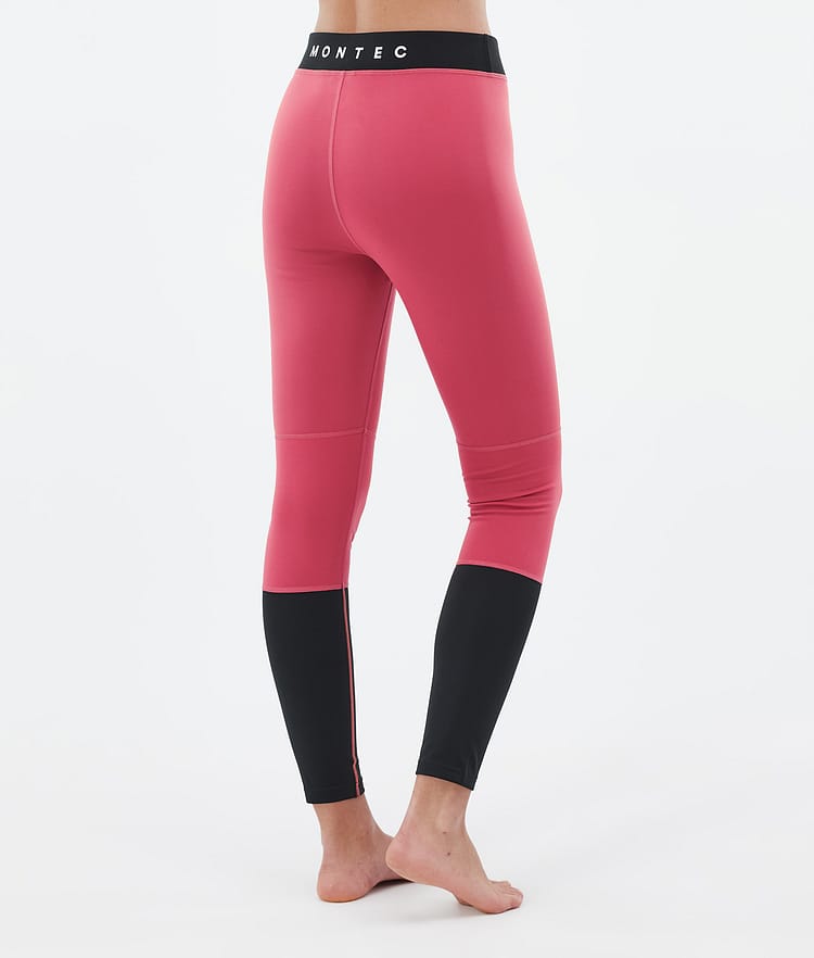 Montec Alpha W Basislaag Broek Dames Light Red/Black, Image 2 of 7