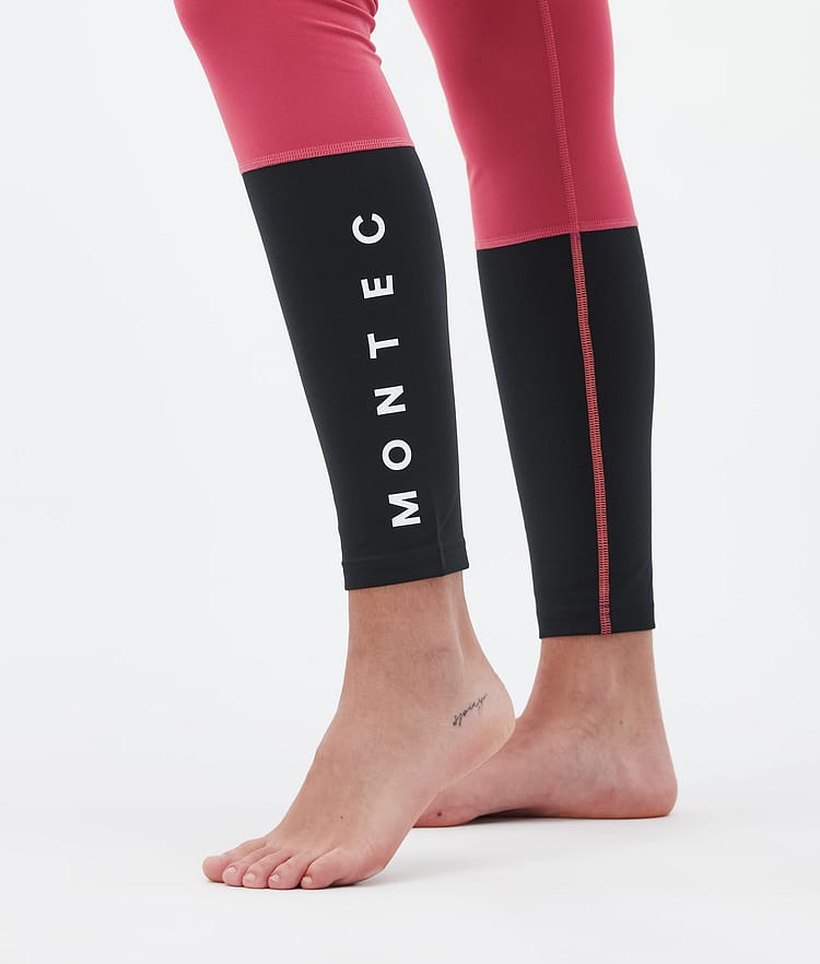 Montec Alpha W Basislaag Broek Dames Light Red/Black, Image 7 of 7