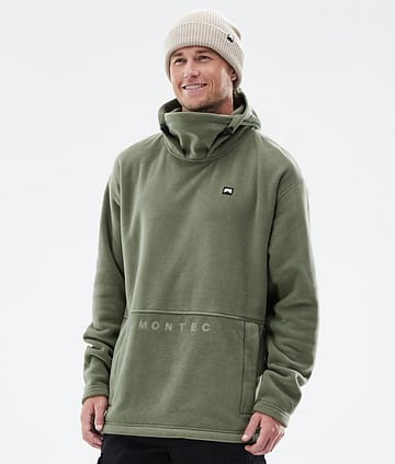 Montec Delta Fleece Hoodie Greenish Renewed