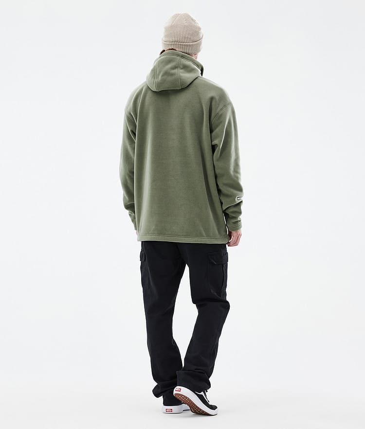 Montec Delta Fleece Hoodie Men Greenish Renewed, Image 4 of 7