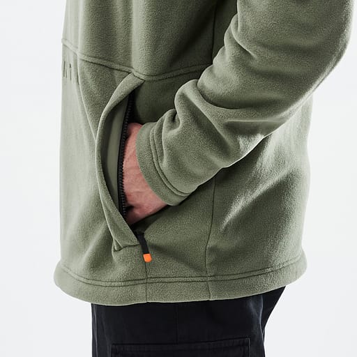 Zipped Hand Warmer Pocket