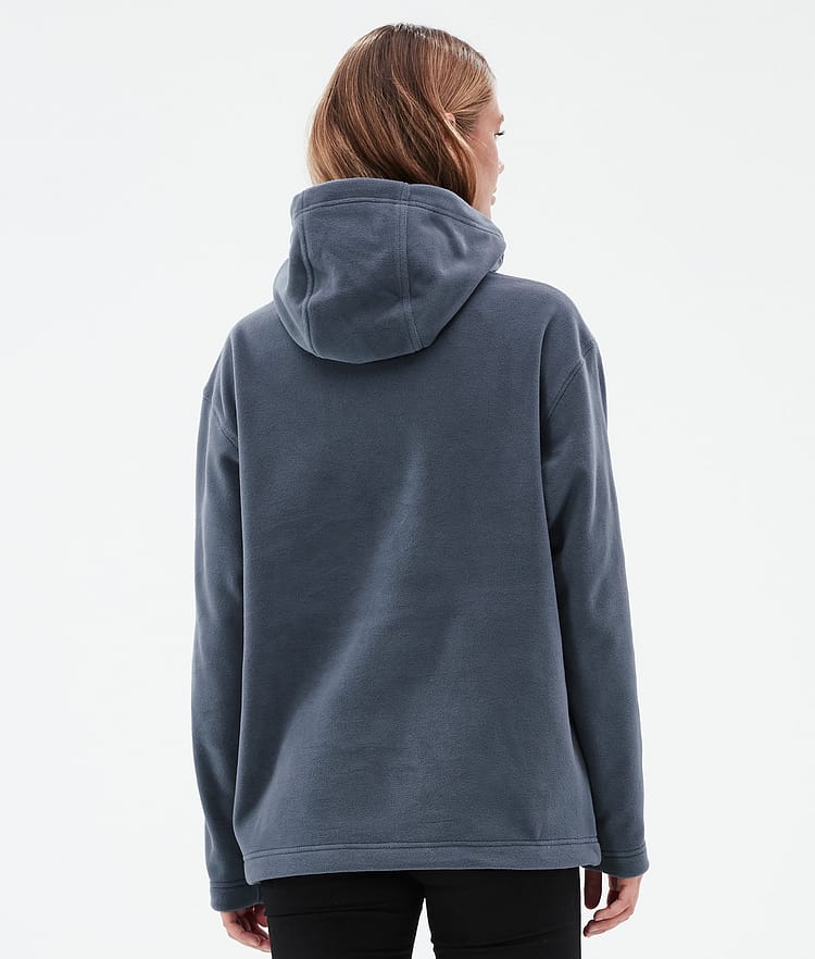Montec Delta W Fleece Hoodie Women Metal Blue, Image 6 of 7