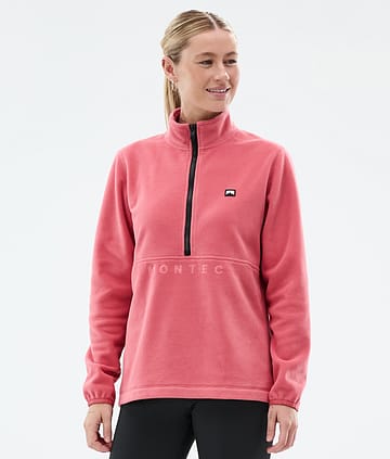 Montec Echo W Fleece Sweater Light Red
