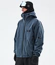 Dope Spartan Ski Jacket Men Metal Blue