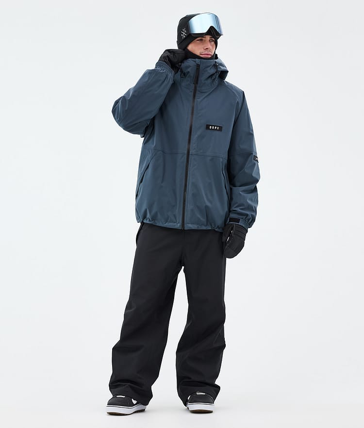 Dope Spartan Snowboard Jacket Men Metal Blue Renewed, Image 2 of 8