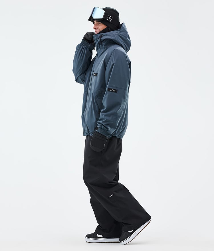 Dope Spartan Snowboard Jacket Men Metal Blue Renewed, Image 3 of 8