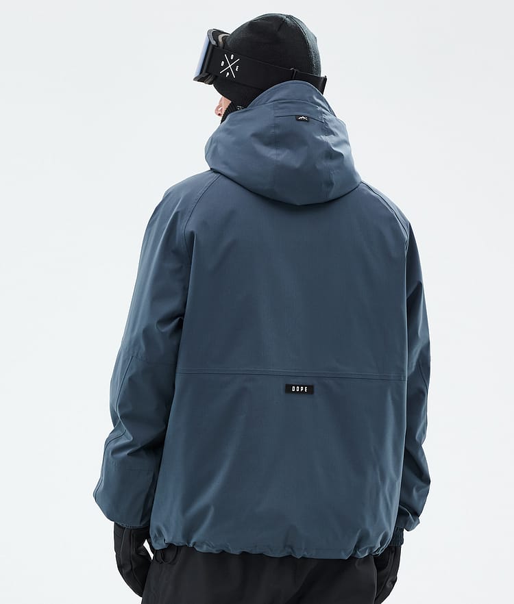 Dope Spartan Snowboard Jacket Men Metal Blue Renewed, Image 6 of 8