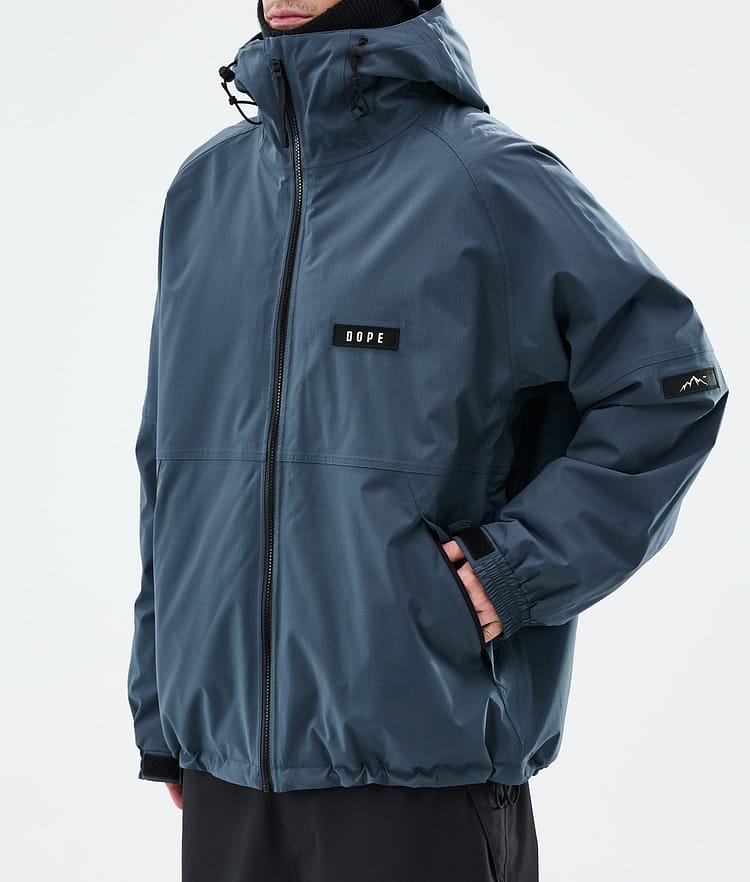 Dope Spartan Snowboard Jacket Men Metal Blue Renewed, Image 7 of 8