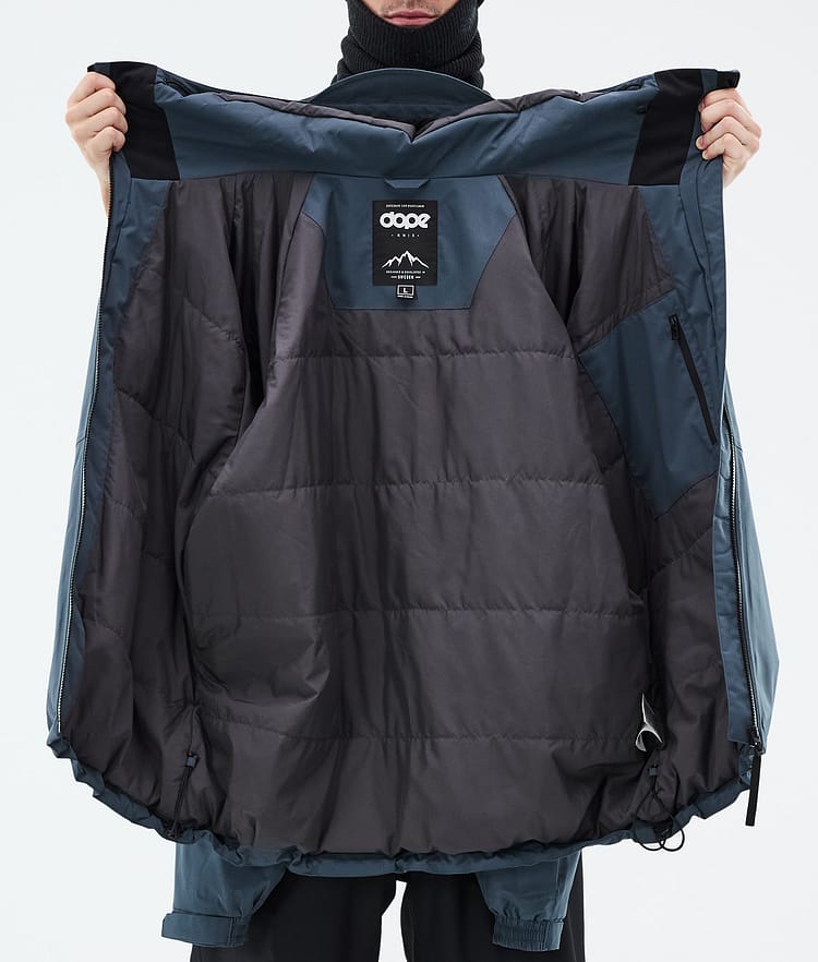 Dope Spartan Snowboard Jacket Men Metal Blue Renewed, Image 8 of 8