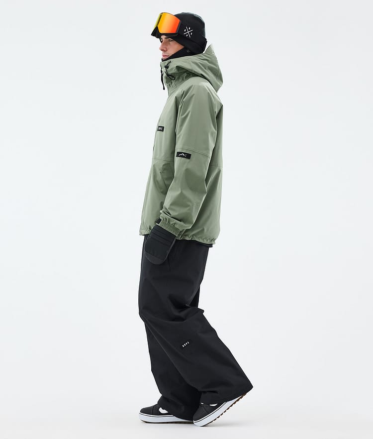 Dope Spartan Snowboard Jacket Men Moss Green Renewed, Image 3 of 8