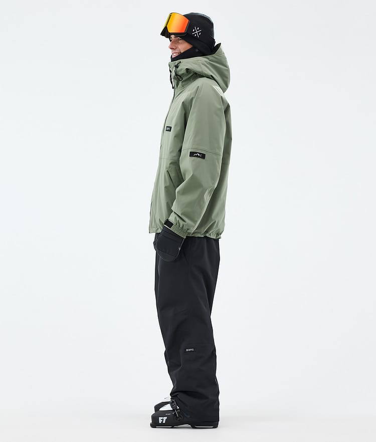 Dope Spartan Ski Jacket Men Moss Green, Image 3 of 8