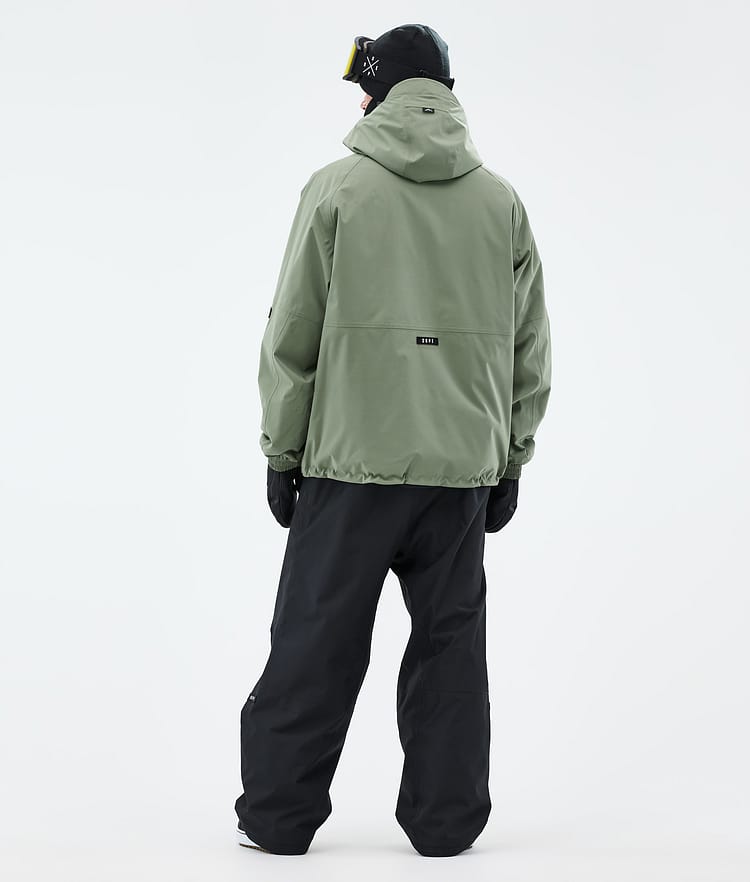 Dope Spartan Snowboard Jacket Men Moss Green Renewed, Image 4 of 8