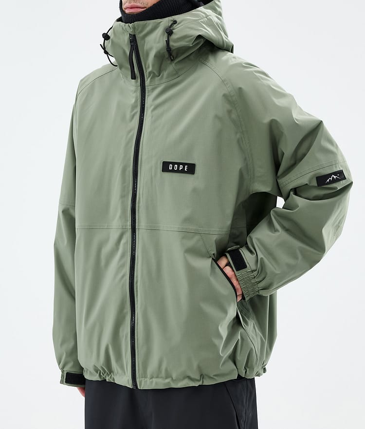 Dope Spartan Snowboard Jacket Men Moss Green Renewed, Image 7 of 8