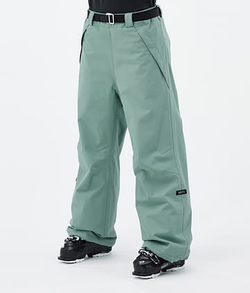 Dope Big W 2024 Ski Pants Faded Green