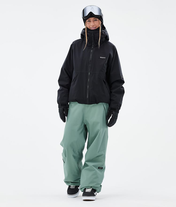 Dope Big W 2024 Snowboard Pants Women Faded Green, Image 2 of 5