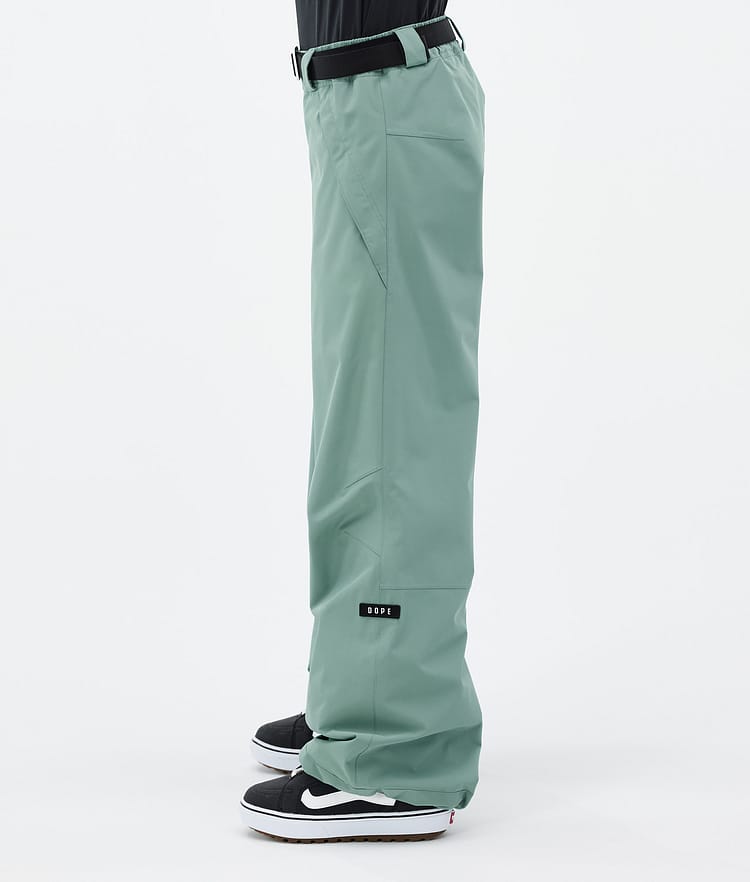 Dope Big W 2024 Snowboard Pants Women Faded Green, Image 3 of 5