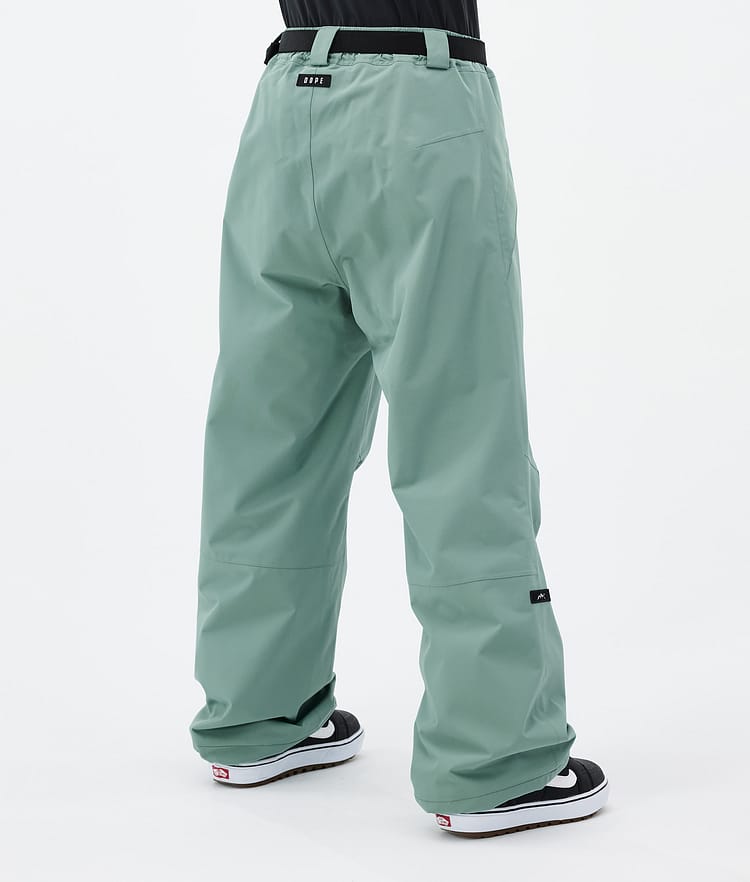 Dope Big W 2024 Snowboard Pants Women Faded Green, Image 4 of 5