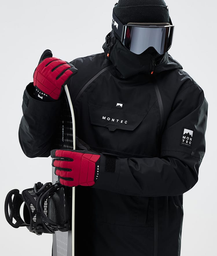 Kilo 2024 Ski Gloves Deep Red, Image 3 of 5