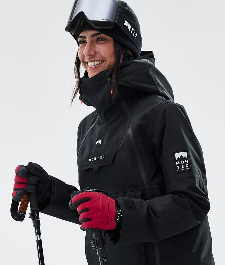 Kilo 2024 Ski Gloves Deep Red, Image 4 of 5