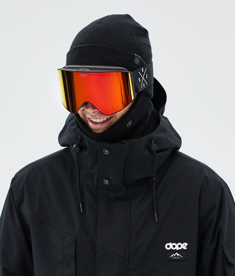 Dope Sight Masque de ski Black/Red Mirror, Image 2 of 6