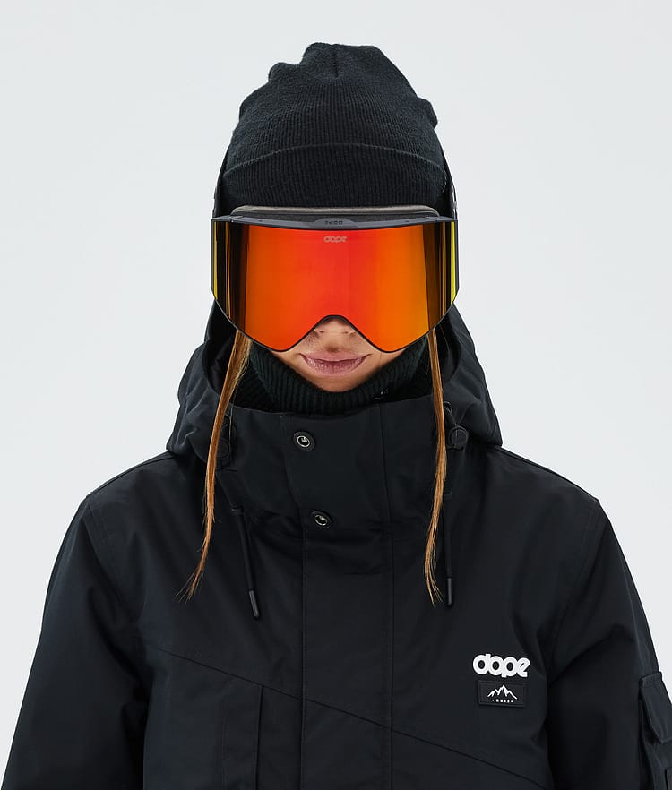 Dope Sight Masque de ski Black/Red Mirror, Image 3 of 6